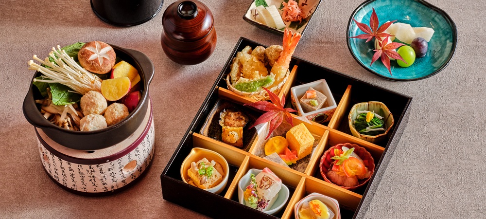 彩り豊かな和の御膳と昼会席