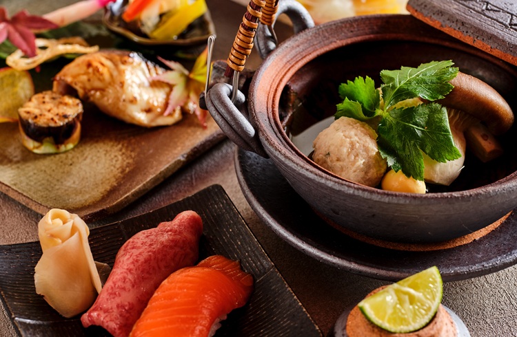 日帰り温泉＆お食事 〜日本料理 和氣でおもてなしのひととき〜